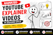 create stickman video stickman animation stick figure paint explainer video