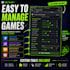 develop 2d, 3d, VR, ar, HTML5 and roblox games