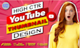 design professional gaming youtube thumbnail with high CTR