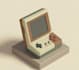 create 3d low poly game assets and props