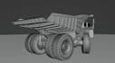 model mining dump truck