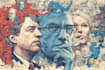create a political or satirical cartoon