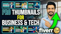 design viral clickbait youtube thumbnails in 24 hours