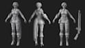 clean topology and uvs on ai generated 3d models