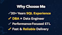 build, fix, and optimize etl processes, ssis packages, and data integration