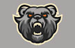 do stunning bear mascot logo with unique style