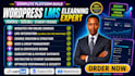 build a wordpress lms elearning website via learndash tutor ims or masterstudy
