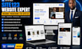 design site123 website design, fix or redesign site123 website, SEO optimization