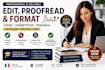 edit proofread research format italian thesis master phd bachelor dissertation