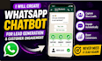create whatsapp chatbot for lead generation and customer engagement