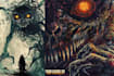 draw dark, punk, goth, horror character in comic like style