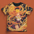 create a custom anime illustrated t shirt design