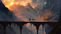 paint semi realistic fantasy art