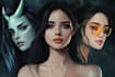 create soft realistic fantasy portrait from your