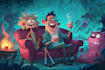draw cartoon style illustration