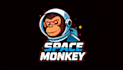 design super space monkey mascot logo in 12 hours
