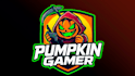 make an amazing pumpkin gamer mascot logo with express delivery