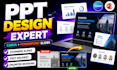 create professional PPT, canva and powerpoint presentation