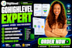 setup gohighlevel zoho CRM saas automation database workflow API integration ghl