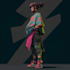 design anime character , cyberpunk character