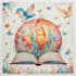 create hand painted watercolour children book illustrations