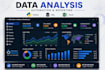 create data analysis dashboard using python and sql