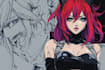 create vibrant and expressive anime character illustration