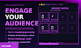 create a custom browser game in HTML for your website