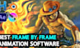deliver smooth and professional frame by frame animation