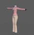 model low poly character for games and more