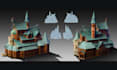 create custom 2d architectural concept art and props