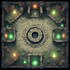 design an immersive dungeon and rpg battle map