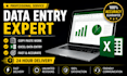 do data entry, copy paste, typing and excel work professionally