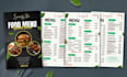 do restaurant menu design, cafe and food menu design
