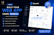 build a custom web app using base44