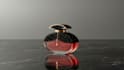 a stylish luxury perfume bottle 3d model