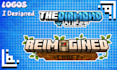design a custom 3d minecraft title or logo for your server