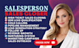 salesperson b2b sales closer high ticket sales representative sdr