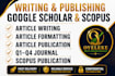 write and publish article in scopus and google scholar indexed journal