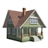 create high quality, low poly 3d house models for your game