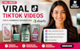 create viral tiktok videos for ecommerce brands like shopify
