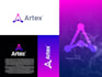 create modern tech startup logo
