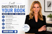 write your nonfiction ebook , self help book and ghostwrite your content