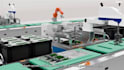 create 3d industrial animation factory process mechanical 3d product animation