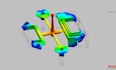 injection mold design cad modeling mold flow analysis plastic mold  3d mold fsi