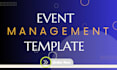 create wordpress  event management consultant, planner, or support