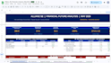 professional financial dashboard in excel