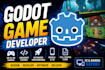 develop or fix your godot 2d game with full feature and optimization
