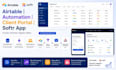 design airtable database, workflow, softr app, project management, client portal
