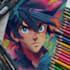 draw an amazing anime art